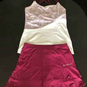 Skirt and tank top set Small